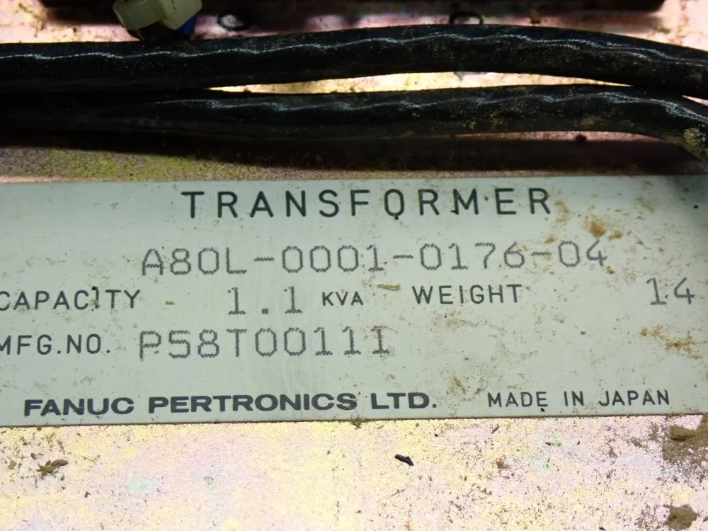 Fanuc Multi-tap Line Reactor Transformer - A80l-0001-0176-04