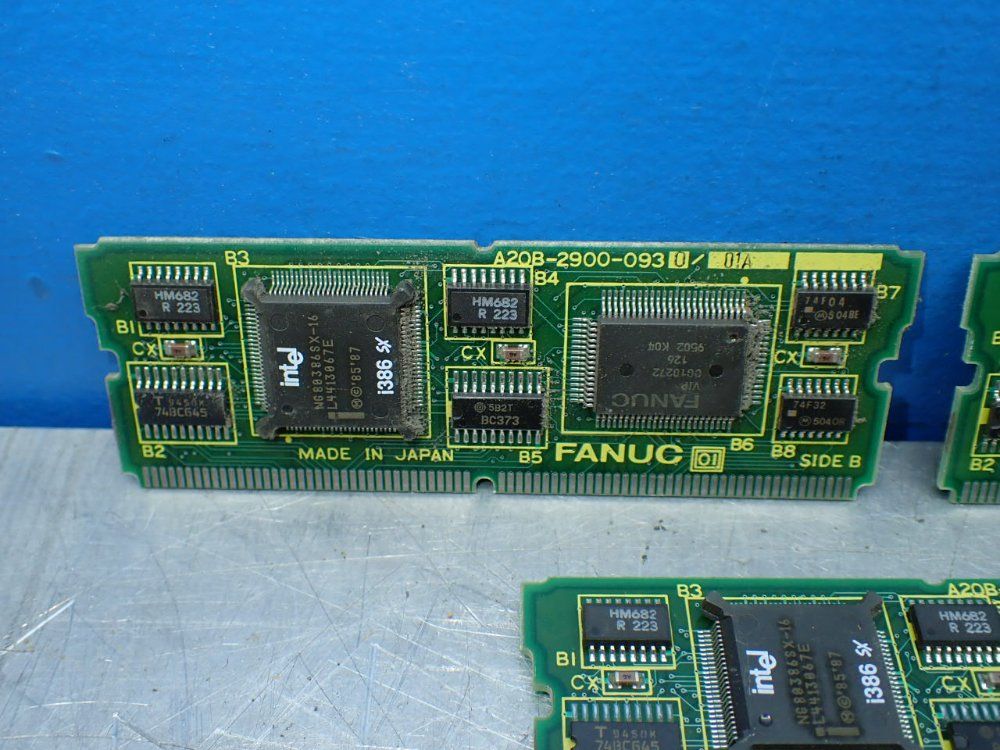 Fanuc 3 Mpu Module Pcb's - A20b-2900-0930/01a