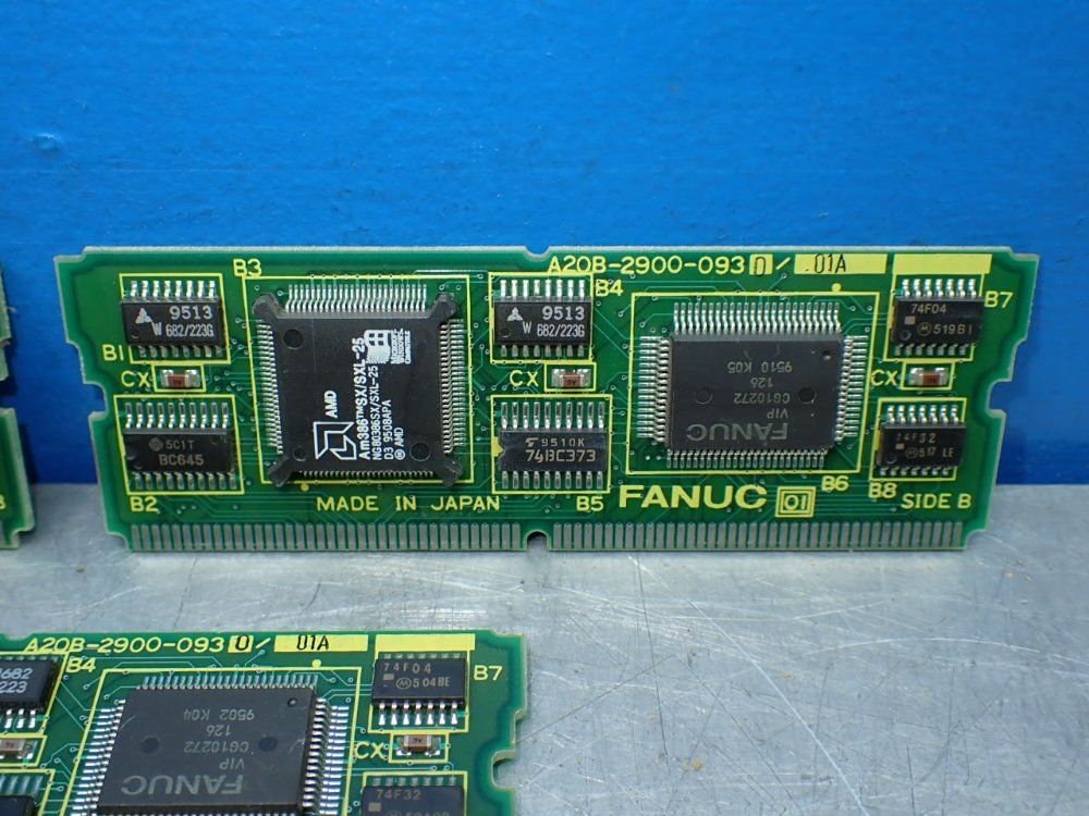 Fanuc 3 Mpu Module Pcb's - A20b-2900-0930/01a