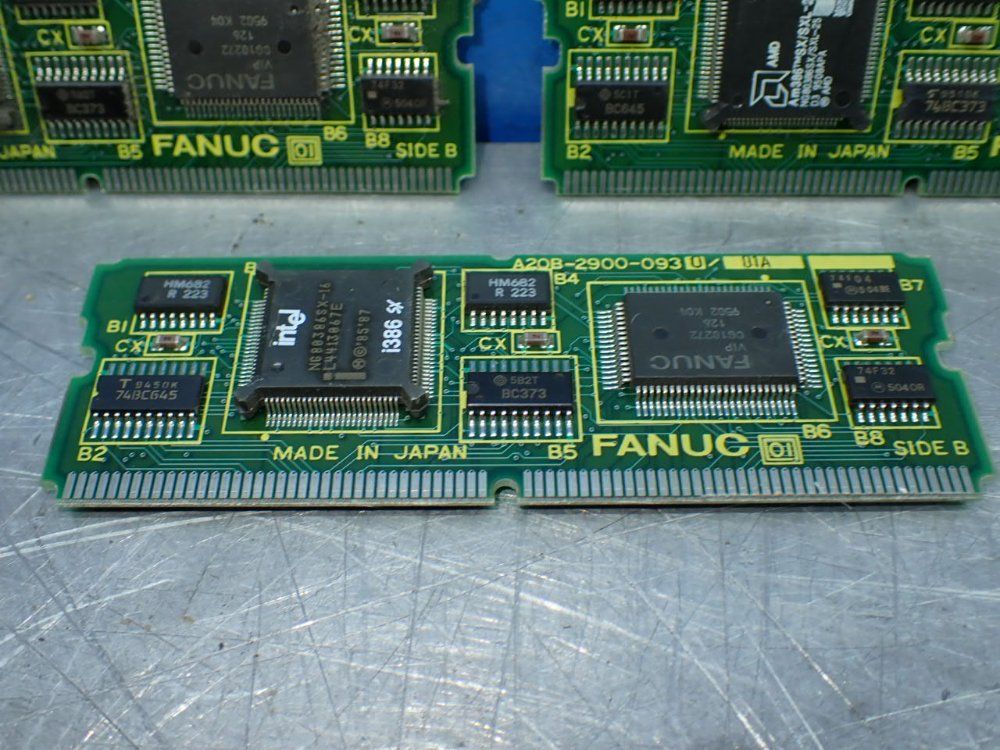 Fanuc 3 Mpu Module Pcb's - A20b-2900-0930/01a
