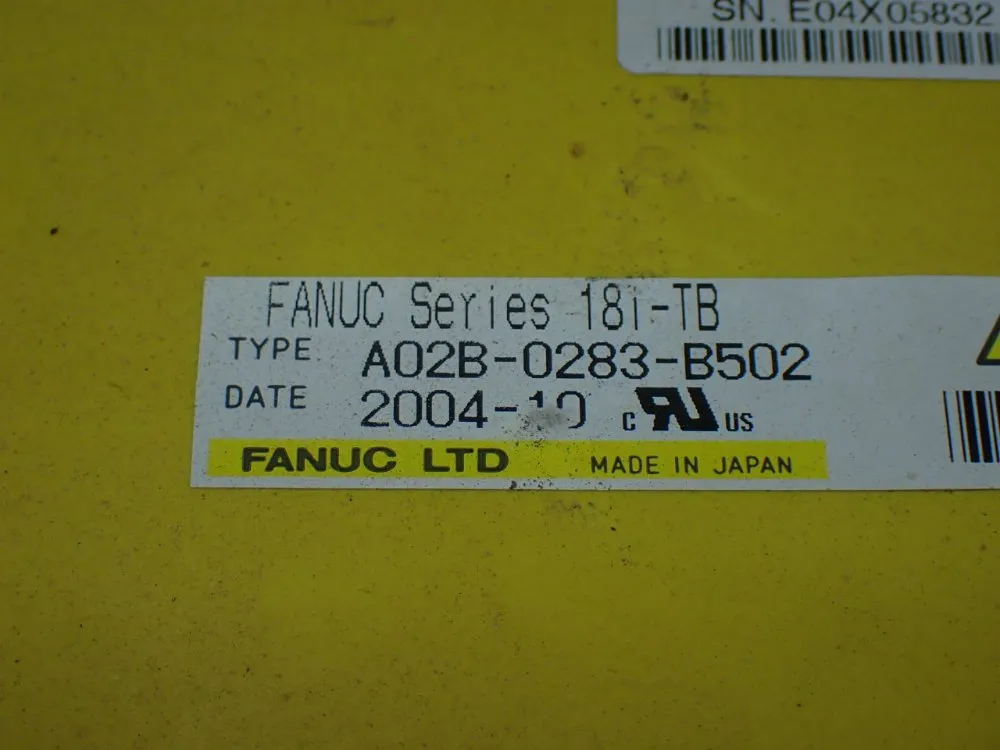 Fanuc Operator Panel Interface - A02b-0283-b502