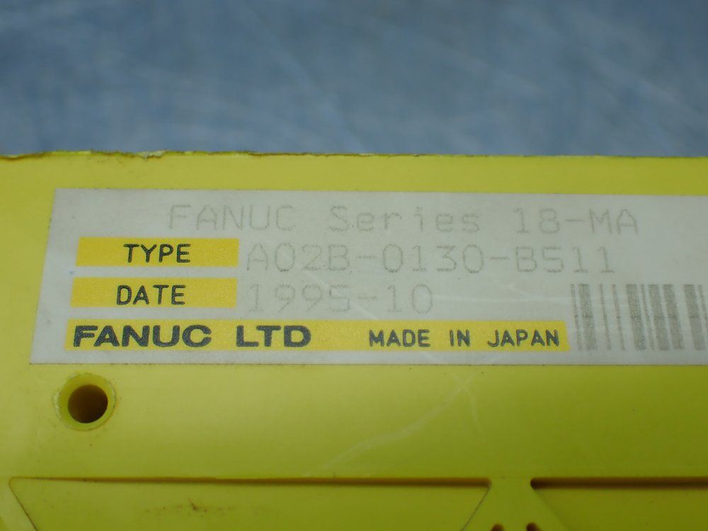 Fanuc 2 18-ma Basic Chassis Units - A02b-0130-b511