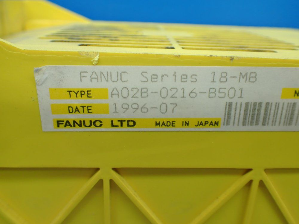 Fanuc 2 18-ma Basic Chassis Units - A02b-0130-b511