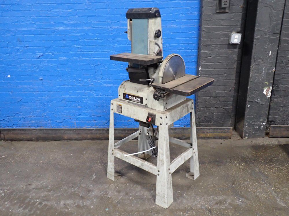Delta Industrial 12" Diameter Belt Sander And Grinder - 31-300