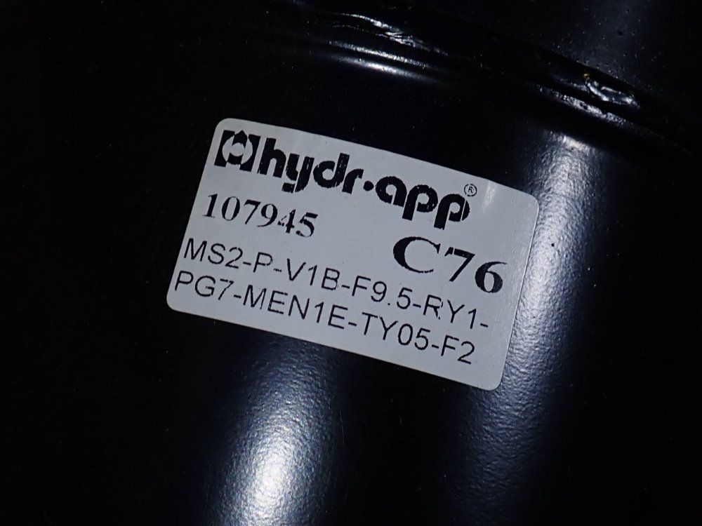 Hydr-app Pump - Ms2-p-v1b-f9.5-ry1-pg7-men1e-ty05-f2