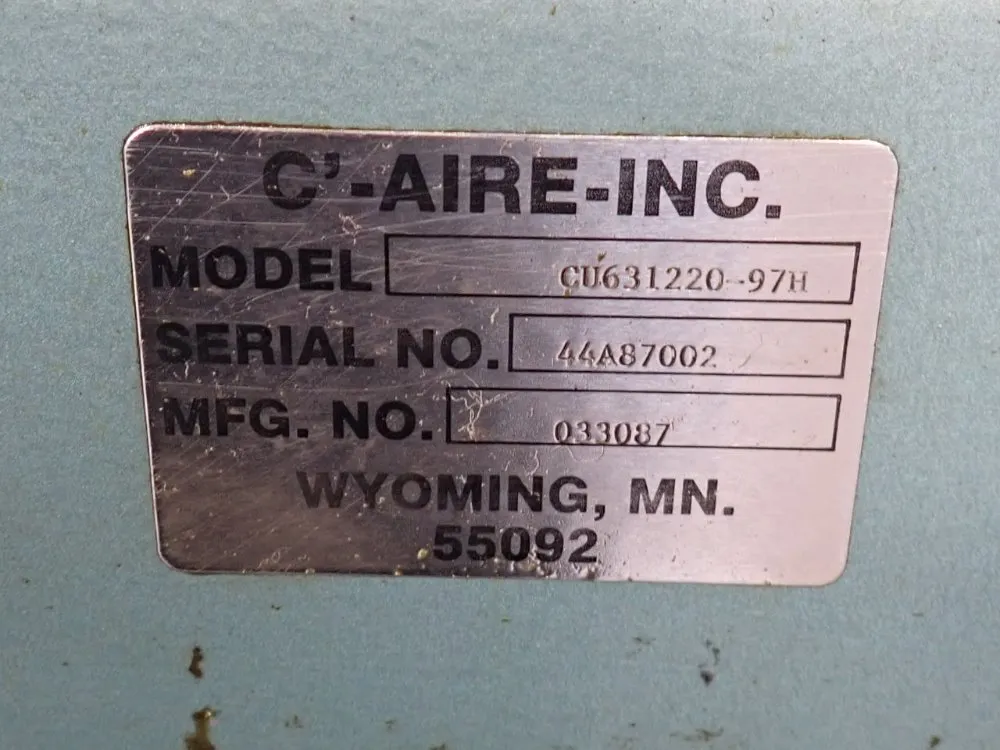 C'-aire Inc Air Compressor - Cu631220-97h