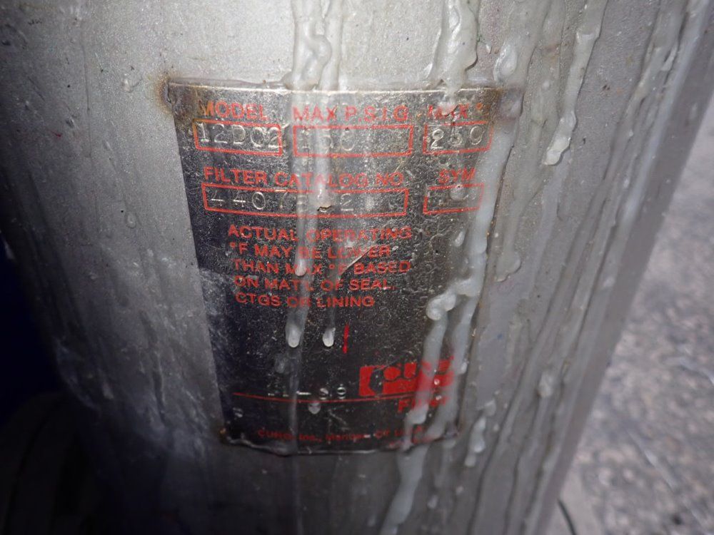 Cuno Inc 10" X 30" Filter Housing - 12dc2