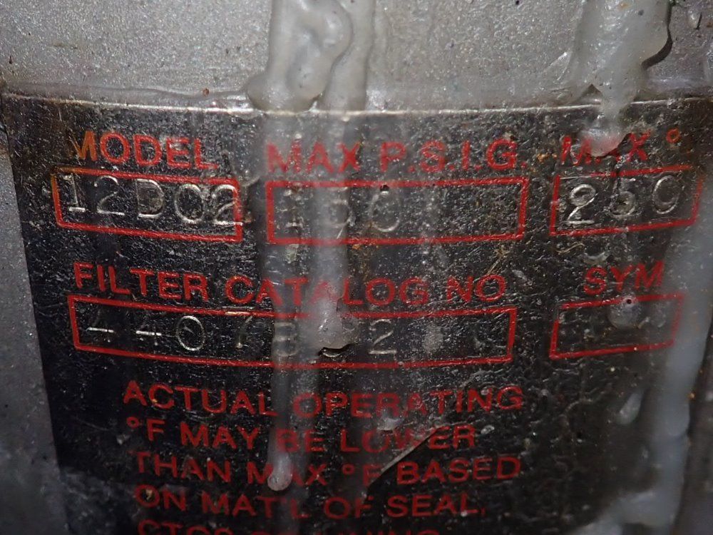 Cuno Inc 10" X 30" Filter Housing - 12dc2