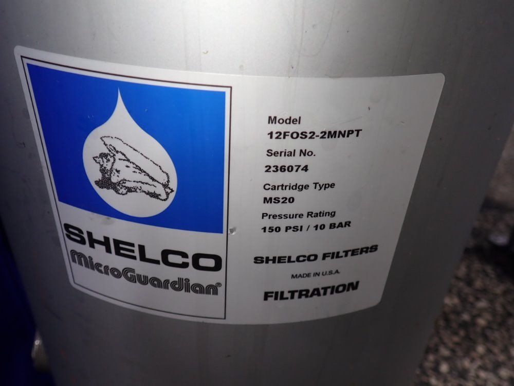 Shelco 10" X 30" Filter Housing - 12fos2-2mnpt