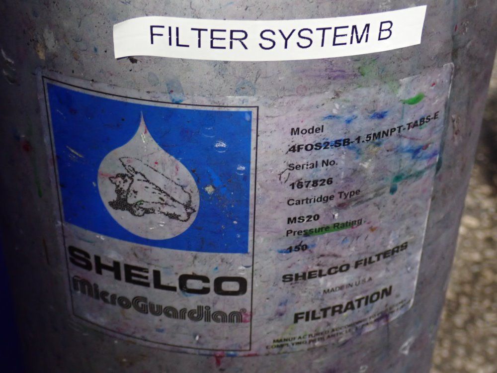 Shelco 8" X 30" Filter Housing - 4fos2-sb-1.5mnpt-tabs-e
