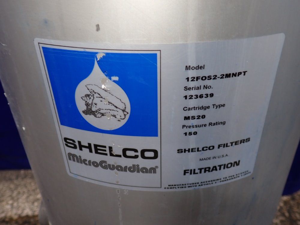 Shelco 10" X 30" Filter Housing - 12fos2-2mnpt