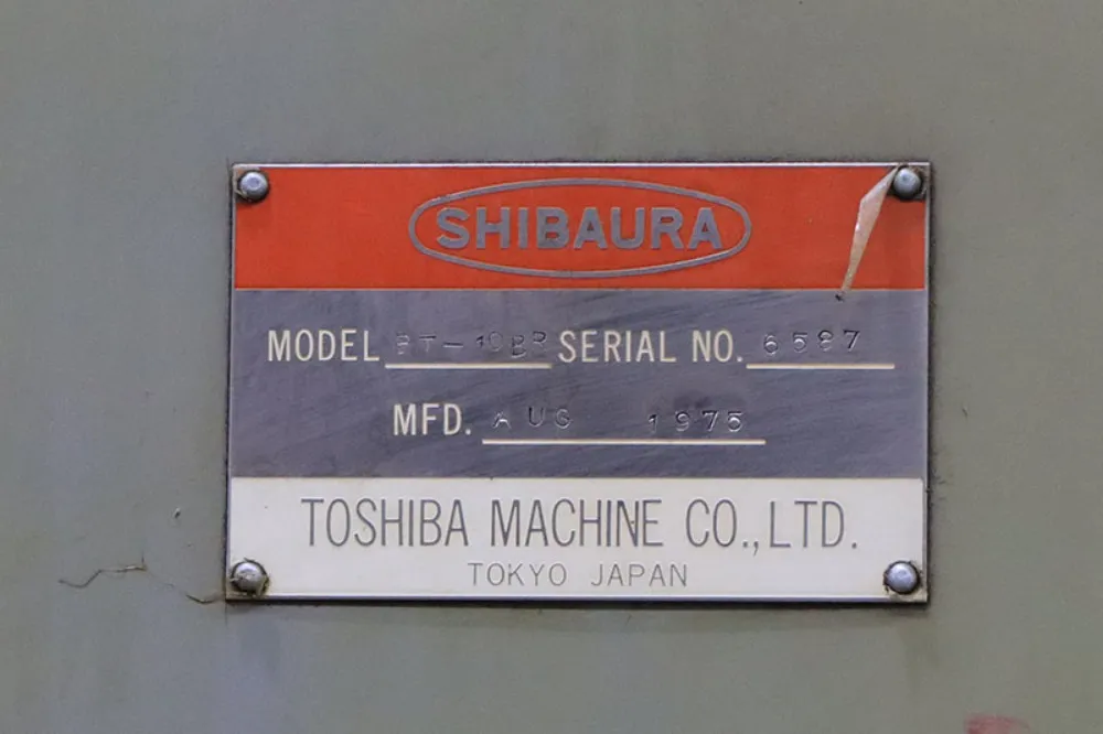 Toshiba-shibaura 4" Horizontal Boring Mill - Bt-10br