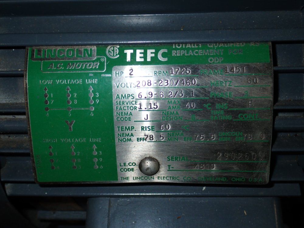Welch-duo Seal 2 Hp Rotary Pump - 1375