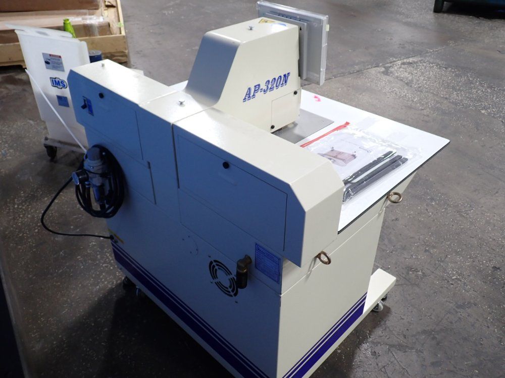 39" X 24" Nameplate Guide Hole Punching Machine - Ap-320n
