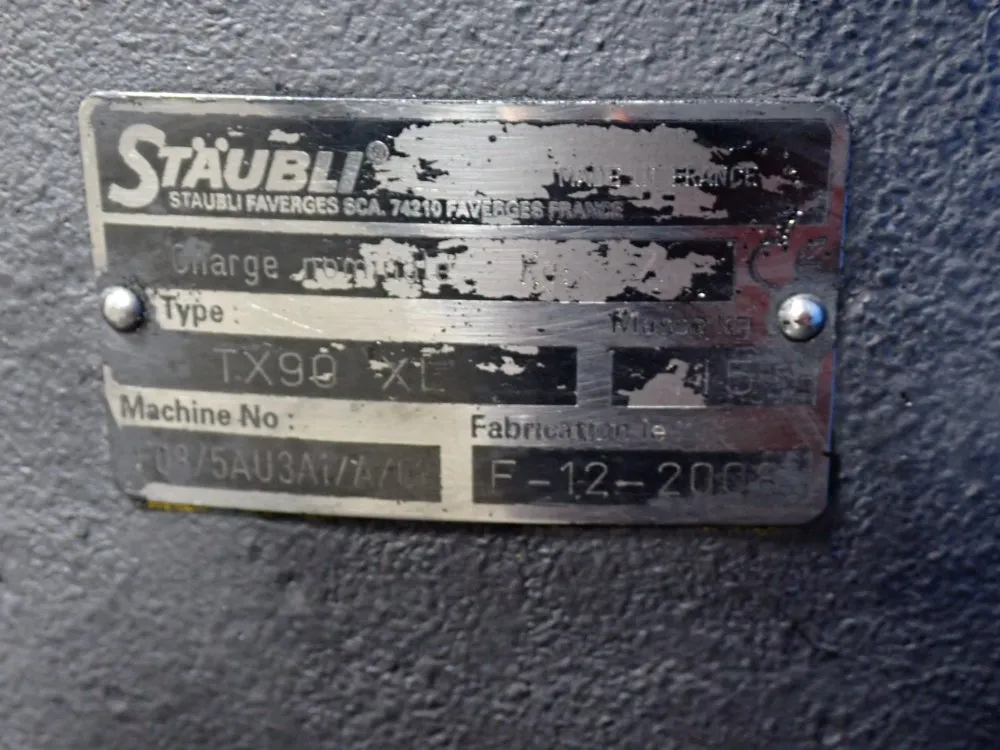 Staubli Robot - Tx90xl