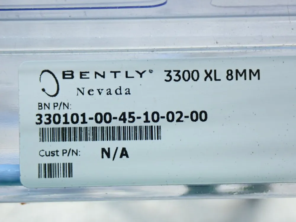 Bently 3300 Xl 8mm Proximity Transducer Sensor Probe - 330101-00-45-10-02-00