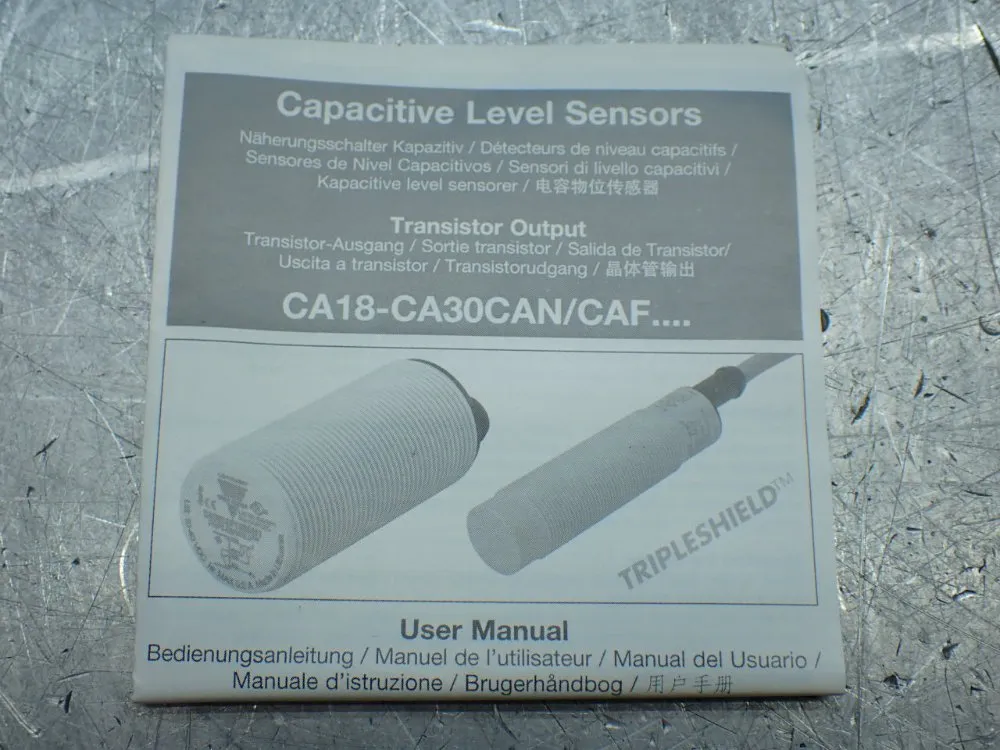 Carlo Gavazzi Capacitive Proximity Switch - Ca18can12na