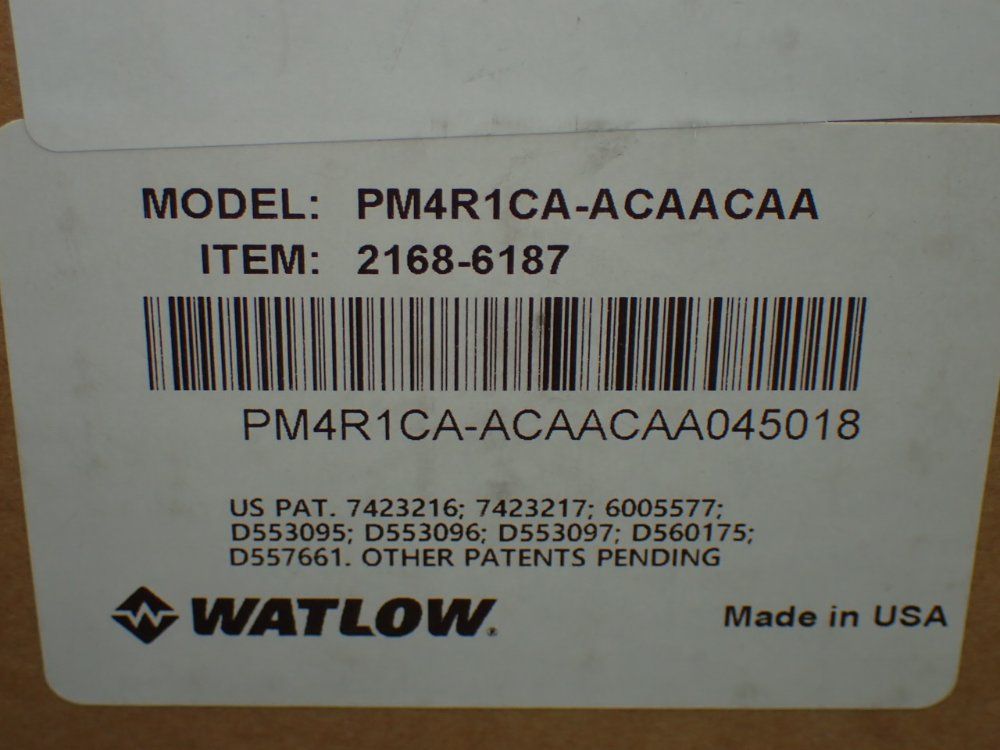 Watlow Integrated Multi-function Controller - Pm4r1ca-acaacaa