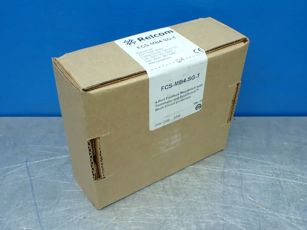 Relcom Megablock Mtl Fieldbus Passive Hub - Fcs-mb4-sg-t