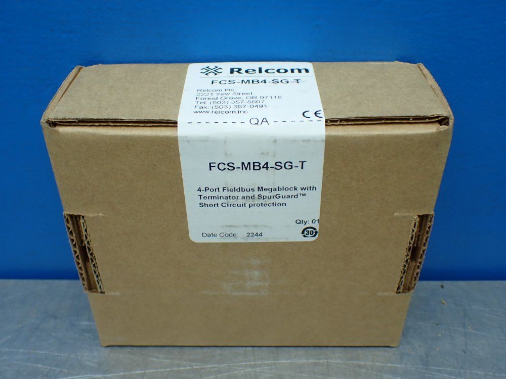 Relcom Megablock Mtl Fieldbus Passive Hub - Fcs-mb4-sg-t