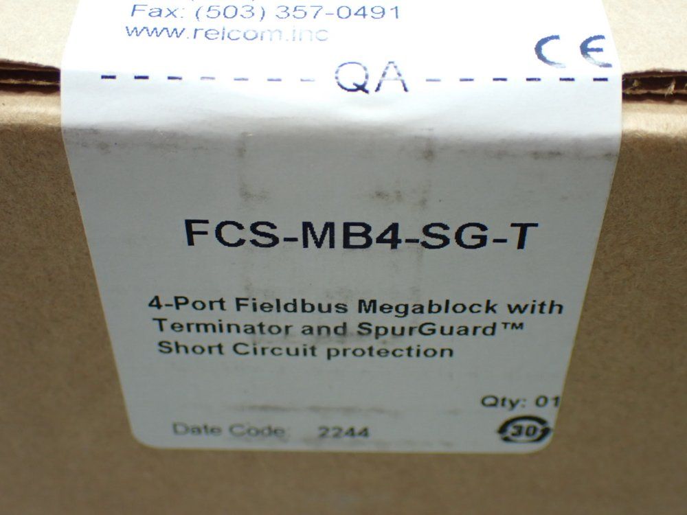 Relcom Megablock Mtl Fieldbus Passive Hub - Fcs-mb4-sg-t