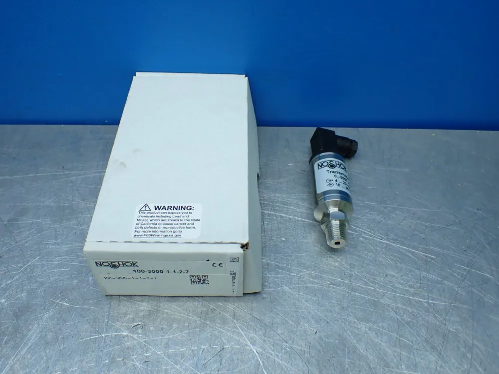 Noshok Industrial Pressure Transducer - 100-3000-1-1-2-7
