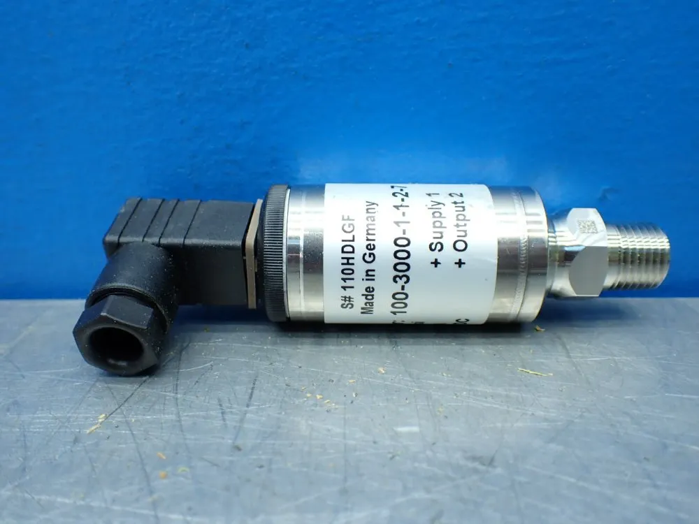 Noshok Industrial Pressure Transducer - 100-3000-1-1-2-7