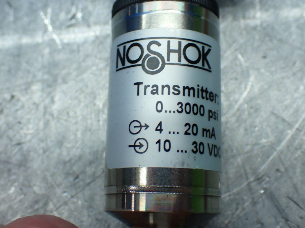 Noshok Industrial Pressure Transducer - 100-3000-1-1-2-7