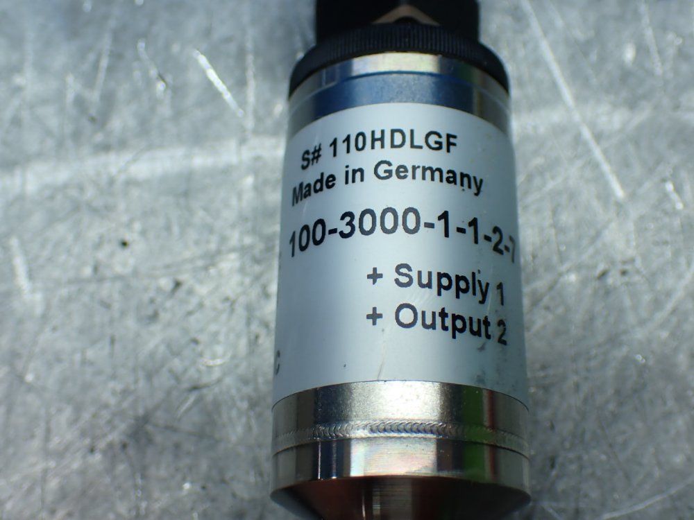 Noshok Industrial Pressure Transducer - 100-3000-1-1-2-7