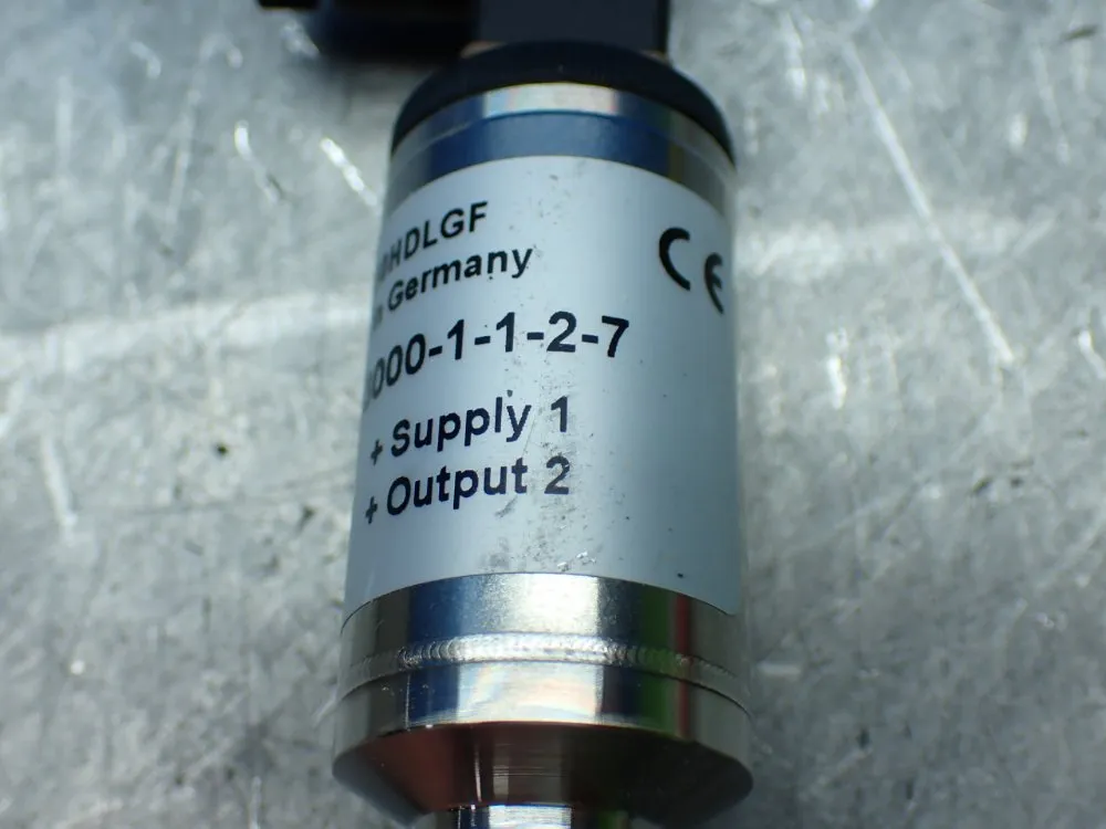 Noshok Industrial Pressure Transducer - 100-3000-1-1-2-7