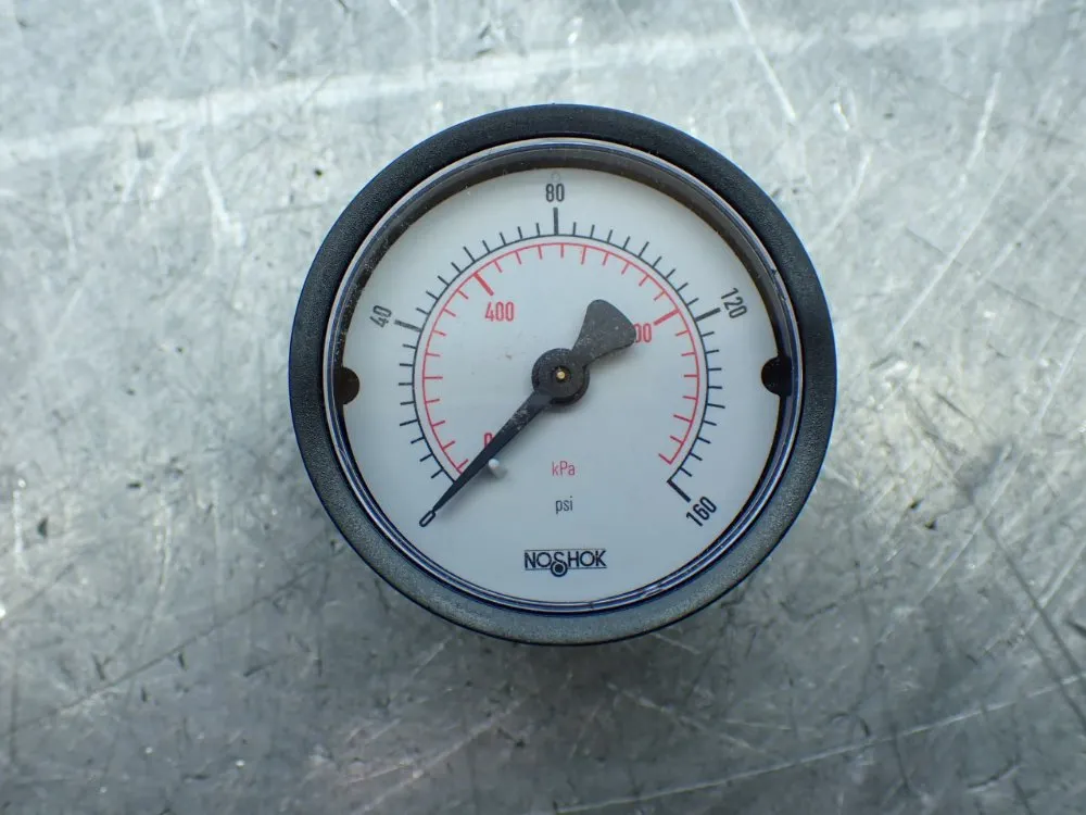Noshok 1/8"npt 160psi 5 Pressure Gauges - 20-110-160