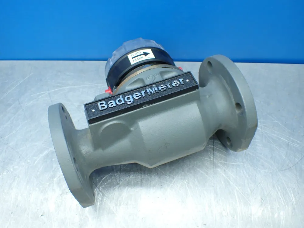 Badger Meter 2" Turbine Flow Meter - It-bc2-b-f2y2-u8-l1-y1-2-xx-nln