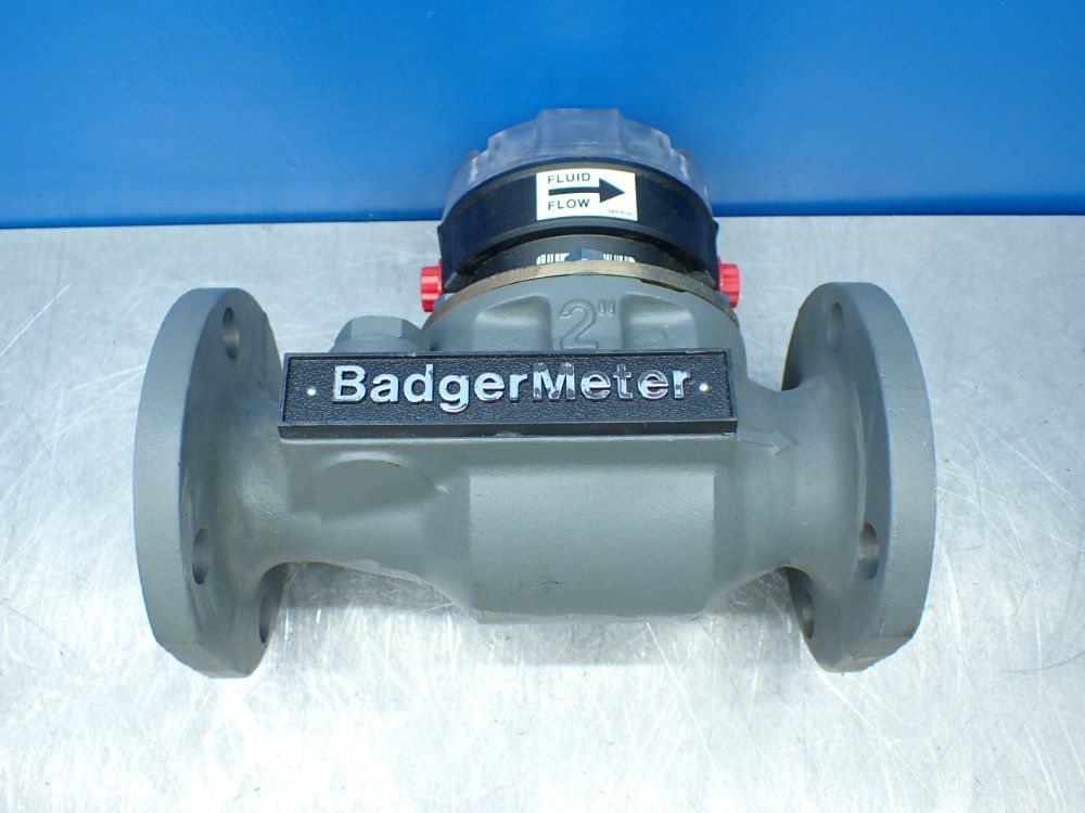 Badger Meter 2" Turbine Flow Meter - It-bc2-b-f2y2-u8-l1-y1-2-xx-nln