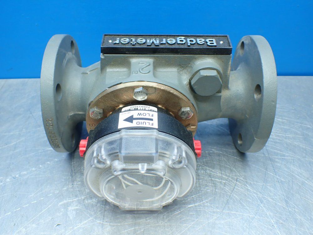 Badger Meter 2" Turbine Flow Meter - It-bc2-b-f2y2-u8-l1-y1-2-xx-nln