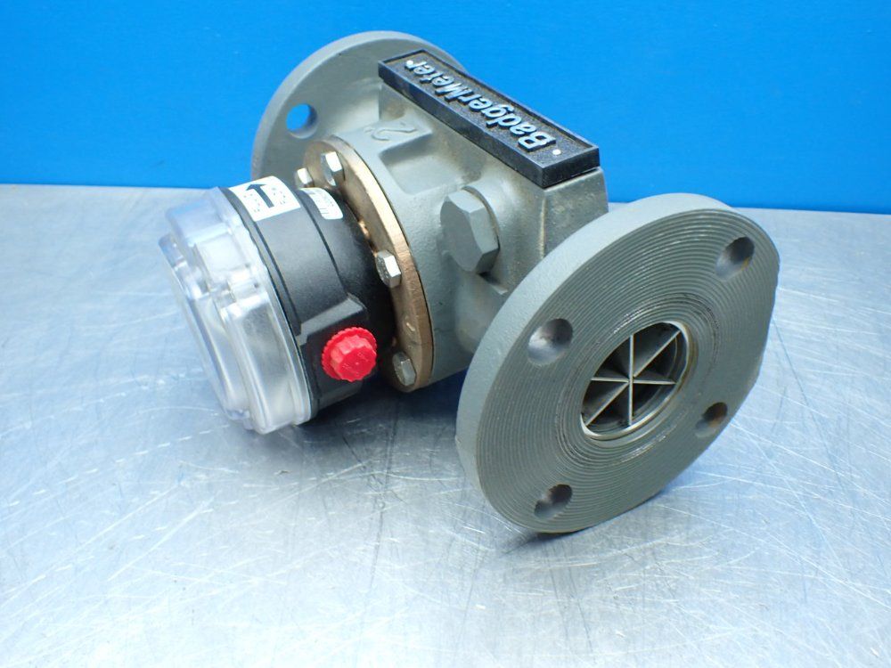 Badger Meter 2" Turbine Flow Meter - It-bc2-b-f2y2-u8-l1-y1-2-xx-nln