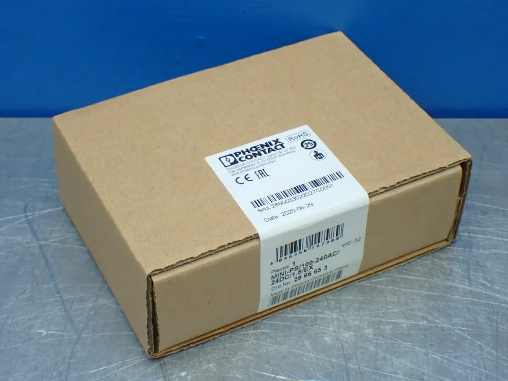 Phoenix Contact Mini-ps/100-240ac/24dc/1.5/ex Power Supply Unit - 2866653