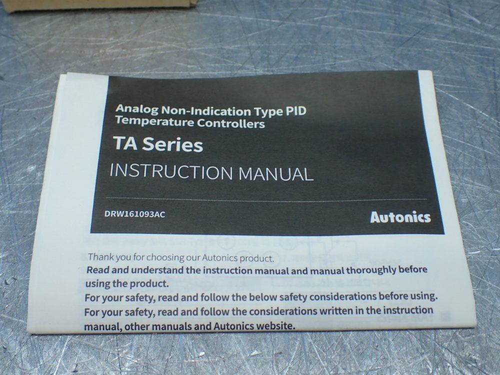 Autonics Temperature Controller - Tas-b4sk4f