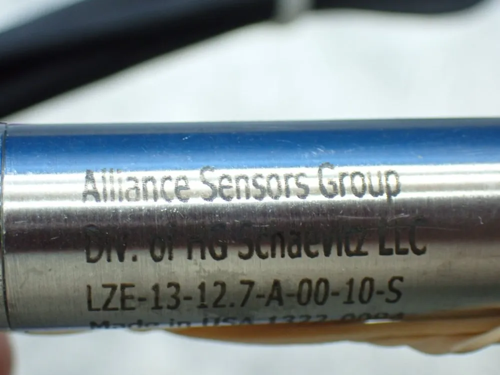 Alliance Sensors 1/2" Range Linear Position Sensor - Lze-13-12.7-a-00-10-s
