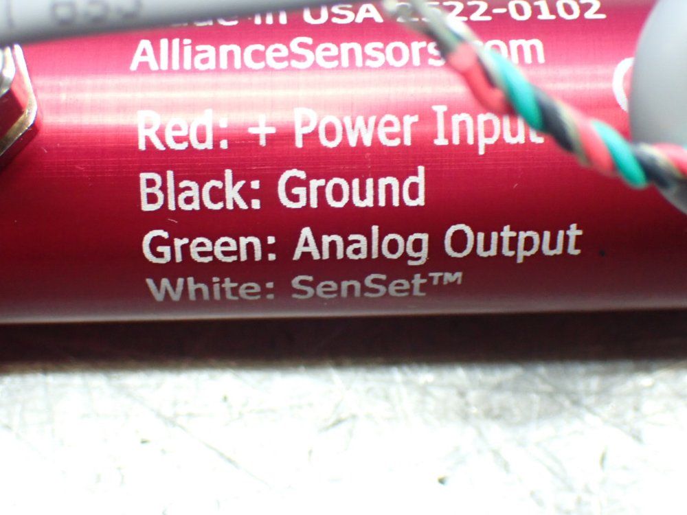 Alliance Sensors Group Linear Variable Inductive Transducer Position Sensor - Lrli-27-300r-00-20-a