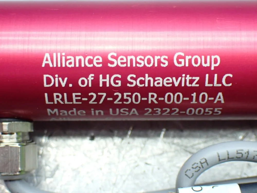 Alliance Sensors Group 2 Linear Variable Inductive Transducer Position Sensors - Lrle-27-250-r-00-10-a