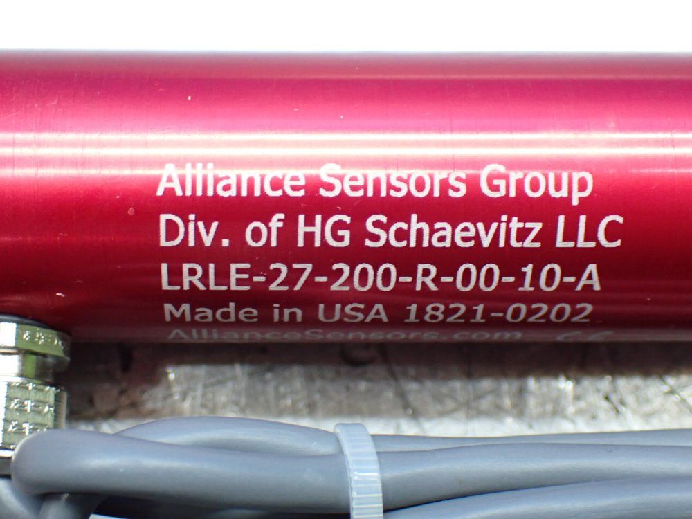 Alliance Sensors Group 2 Linear Variable Inductive Transducer Position Sensors - Lrle-27-200-r-00-10-a