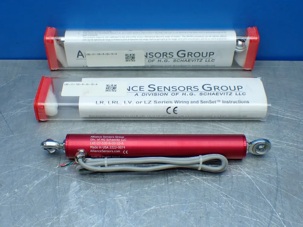 Alliance Sensors Group 2 Linear Variable Inductive Transducer Position Sensors - Lre-27-100-r-00-10-a