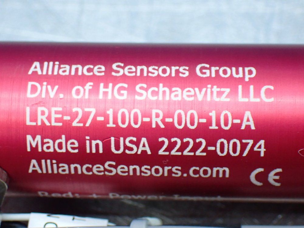Alliance Sensors Group 2 Linear Variable Inductive Transducer Position Sensors - Lre-27-100-r-00-10-a