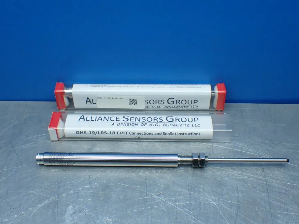 Alliance Sensors Group 2 Linear Variable Inductive Transducer Position Sensors - Ghse-19-100-a-02-10-s