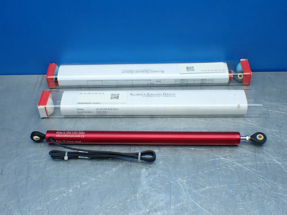 Alliance Sensors Group 2 Linear Variable Inductive Transducer Position Sensors - Lri-19-200-r-00-20-a