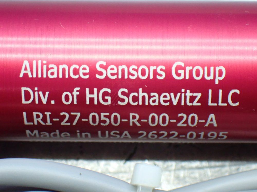 Alliance Sensors Group 2 Linear Variable Inductive Transducer Position Sensors - Lri-27-050-r-00-20-a