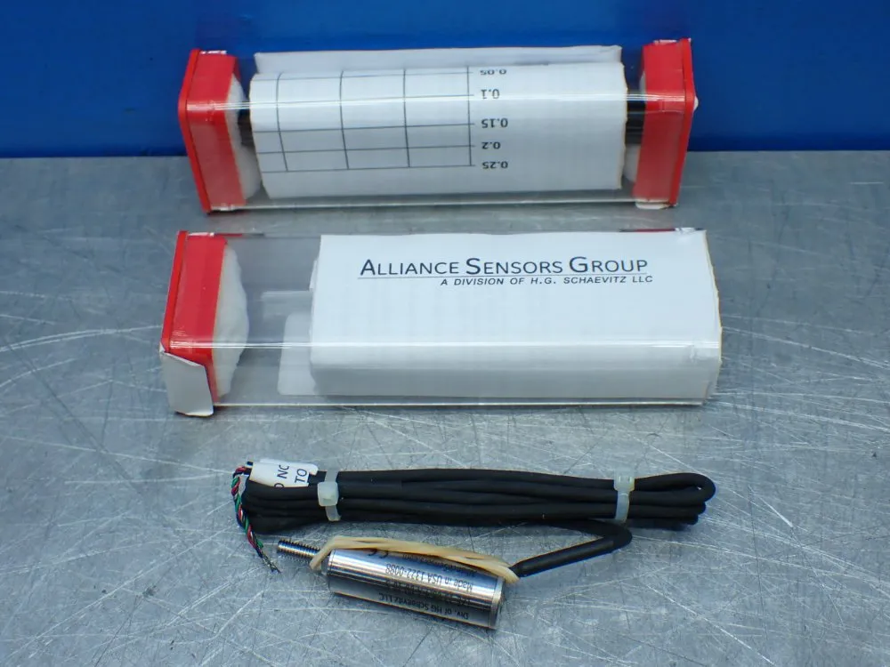 Alliance Sensors Group 2 Linear Variable Inductive Transducer Position Sensors - Lze-13-06.4-a-00-10-s