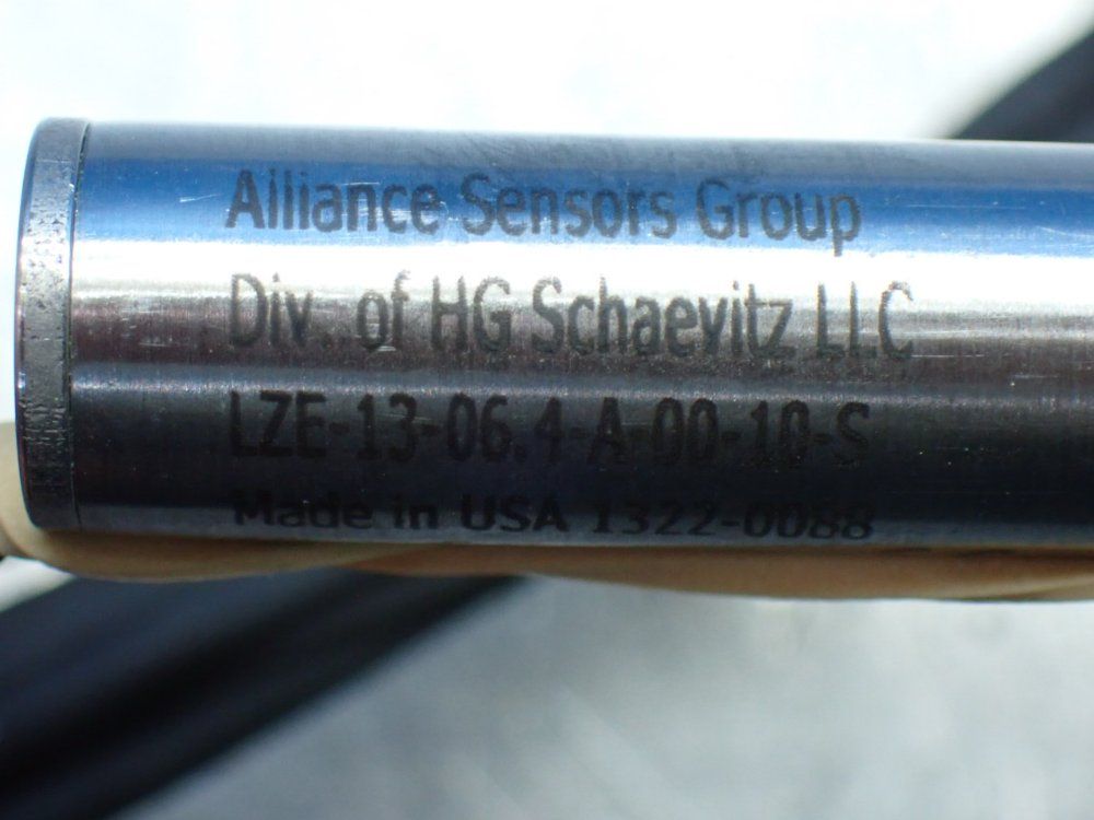 Alliance Sensors Group 2 Linear Variable Inductive Transducer Position Sensors - Lze-13-06.4-a-00-10-s