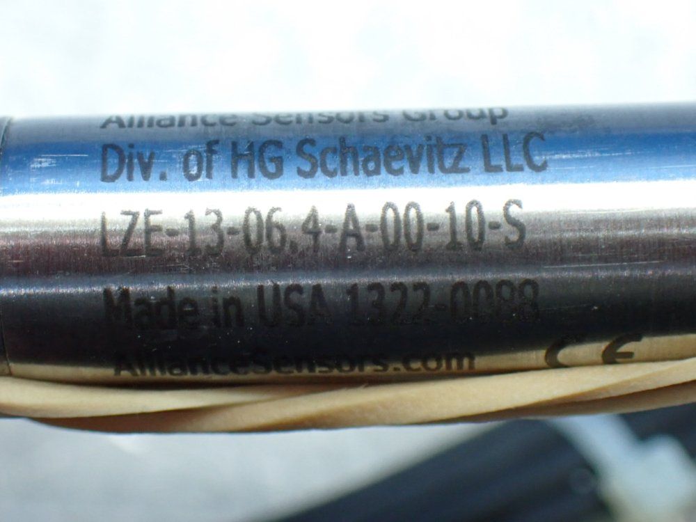 Alliance Sensors Group 2 Linear Variable Inductive Transducer Position Sensors - Lze-13-06.4-a-00-10-s