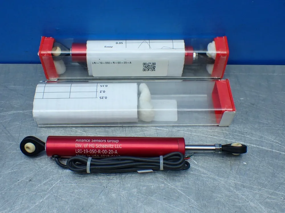 Alliance Sensors Group 2 Linear Variable Inductive Transducer Position Sensors - Lri-19-050-r-00-20-a